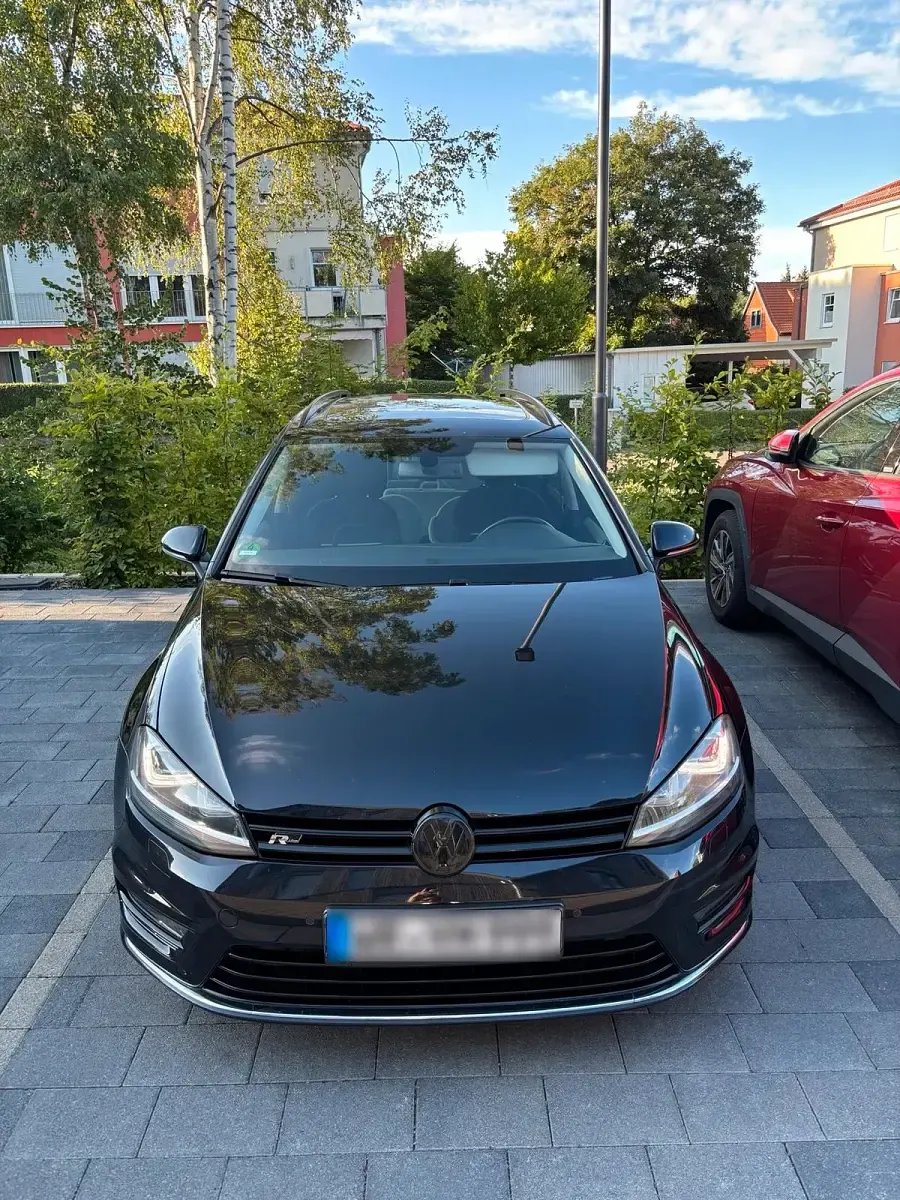 Gebraucht VW Golf VII R-line 150 PS (110 kW) 2014 Schwarz Kombi