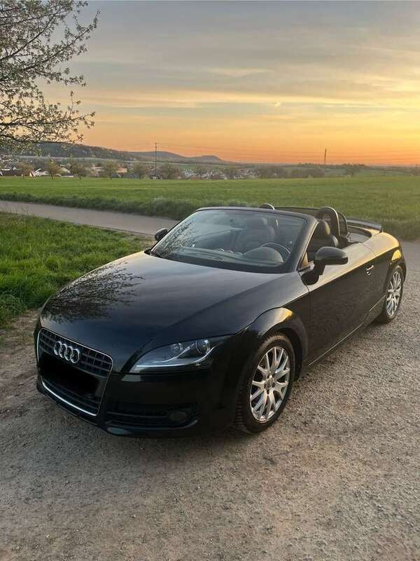 Schwarz Gebraucht 2009 Audi TT Roadster S-Line Cabrio | 9.500 € (Guter Preis) - Bild 1/4