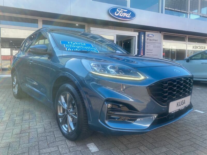 Blau Gebraucht 2021 Ford Kuga ST-Line X SUV | 24.990 € (Fairer Preis) - Bild 1/4