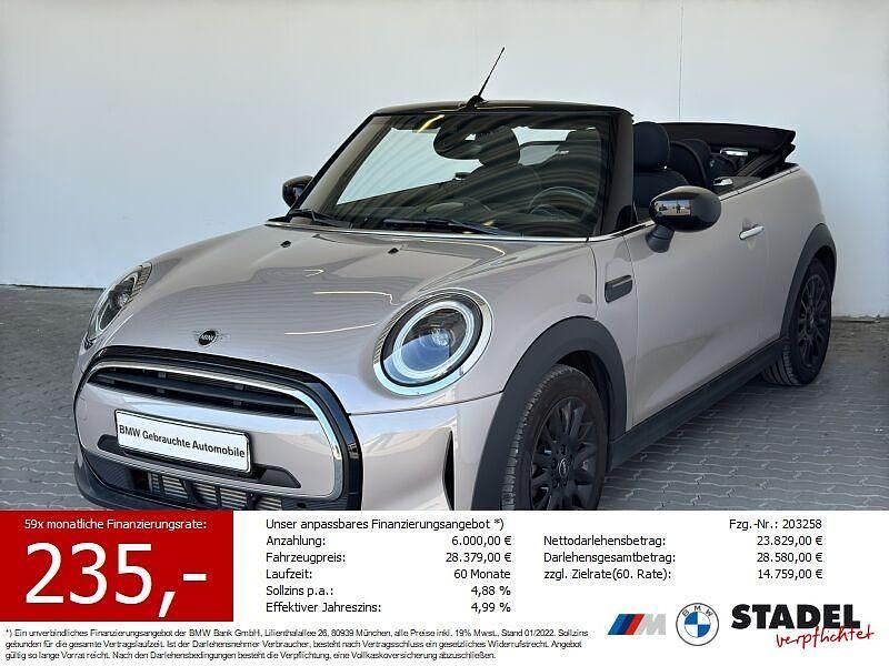 Grau Gebraucht 2023 Mini Cooper Cabriolet Cabrio | 26.438 € (Fairer Preis) - Bild 1/4