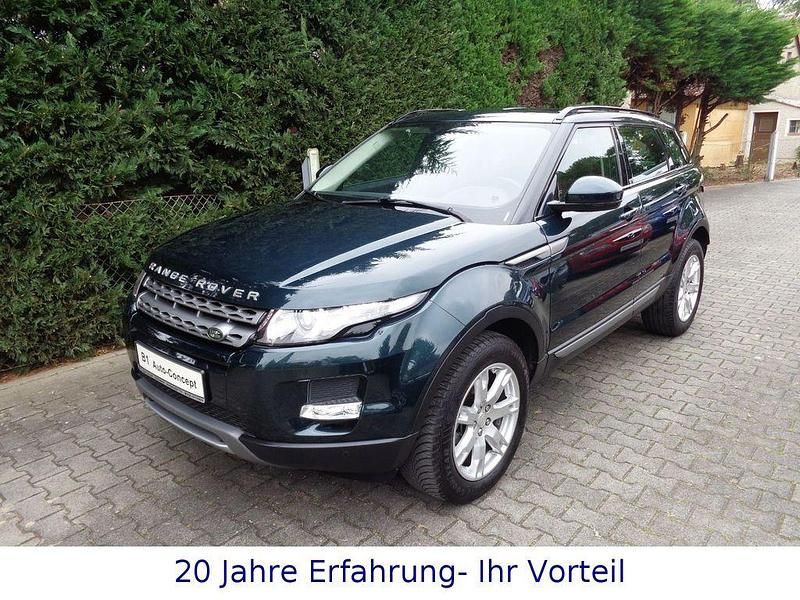 Grün Gebraucht 2014 Land Rover Range Rover evoque Pure SUV | 11.990 € (Fairer Preis) - Bild 1/4
