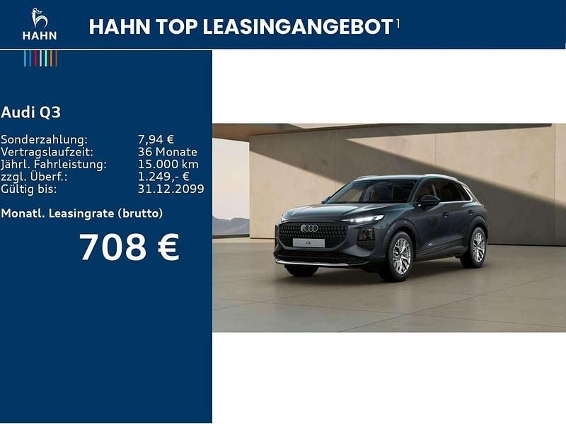 Neu Audi Q3 Ambiente 150 PS (110 kW) 2026 Tamboragrau metallic SUV