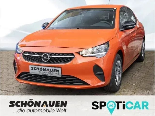 Power orange metallic / dach s Gebraucht 2022 Opel Corsa Edition Kleinwagen | 12.970 € (Fairer Preis) - Bild 1/4