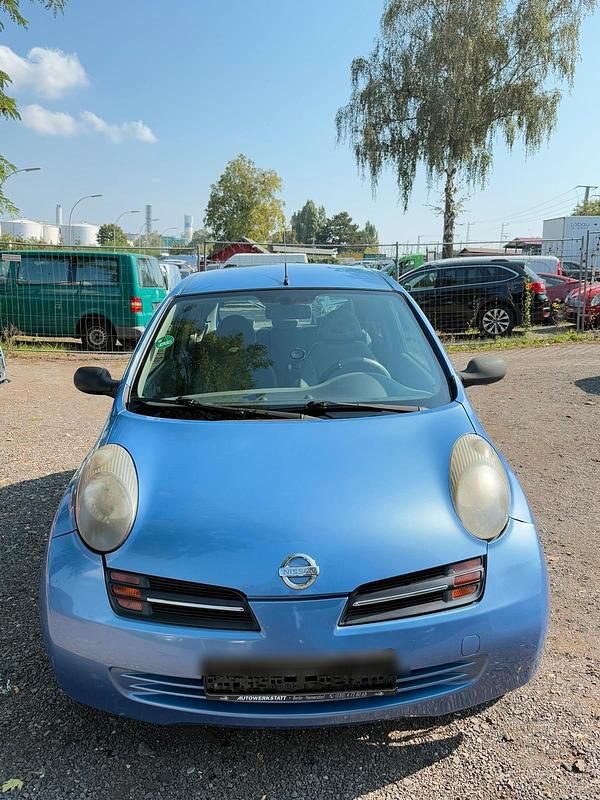 Blau Gebraucht 2003 Nissan Micra Kleinwagen | 1.400 € - Bild 1/4
