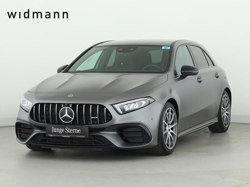 Manufaktur magnolack manufaktur mountaingrau magn Gebraucht 2021 Mercedes A45 AMG AMG Limousine | 39.850 € (Guter Preis) - Bild 1/4