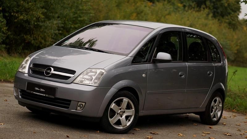 Silber Gebraucht 2005 Opel Meriva Cosmo Van / Kleinbus | 1.690 € (Guter Preis) - Bild 1/4