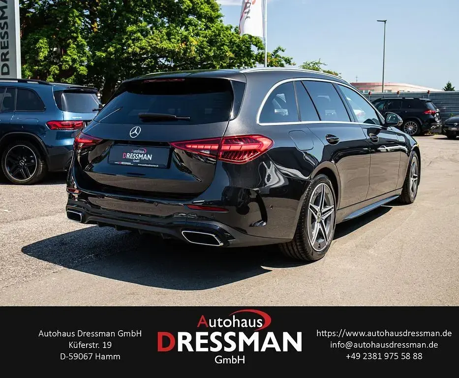 Neu Mercedes 200 AMG line 204 PS (150 kW) 2025 Grau Limousine