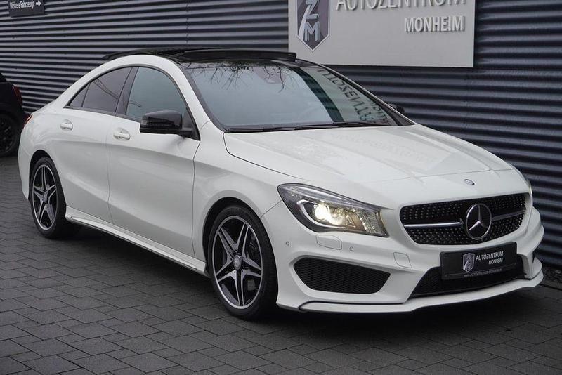 Gebraucht Mercedes CLA250 AMG line 211 PS (155 kW) 2013 Weiß Limousine