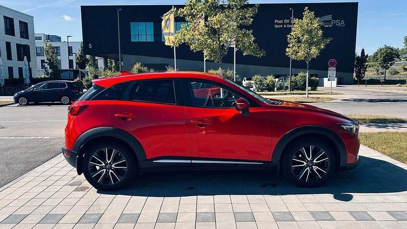 Rot Gebraucht 2016 Mazda CX-3 Sports-Line SUV | 12.500 € (Guter Preis) - Bild 1/4
