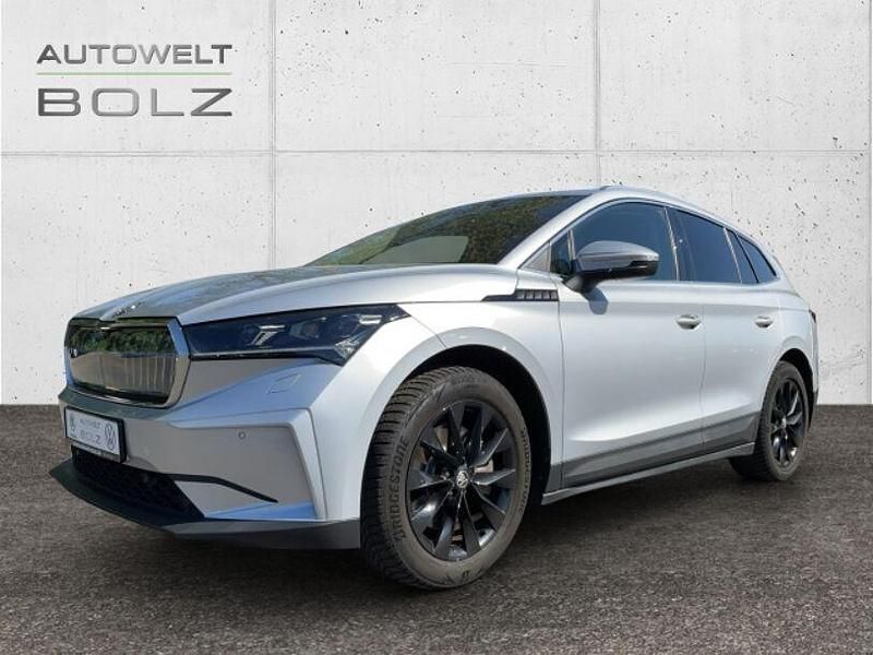 Silber Gebraucht 2022 Skoda Enyaq iV ecoSuite SUV | 36.990 € (Fairer Preis) - Bild 1/4