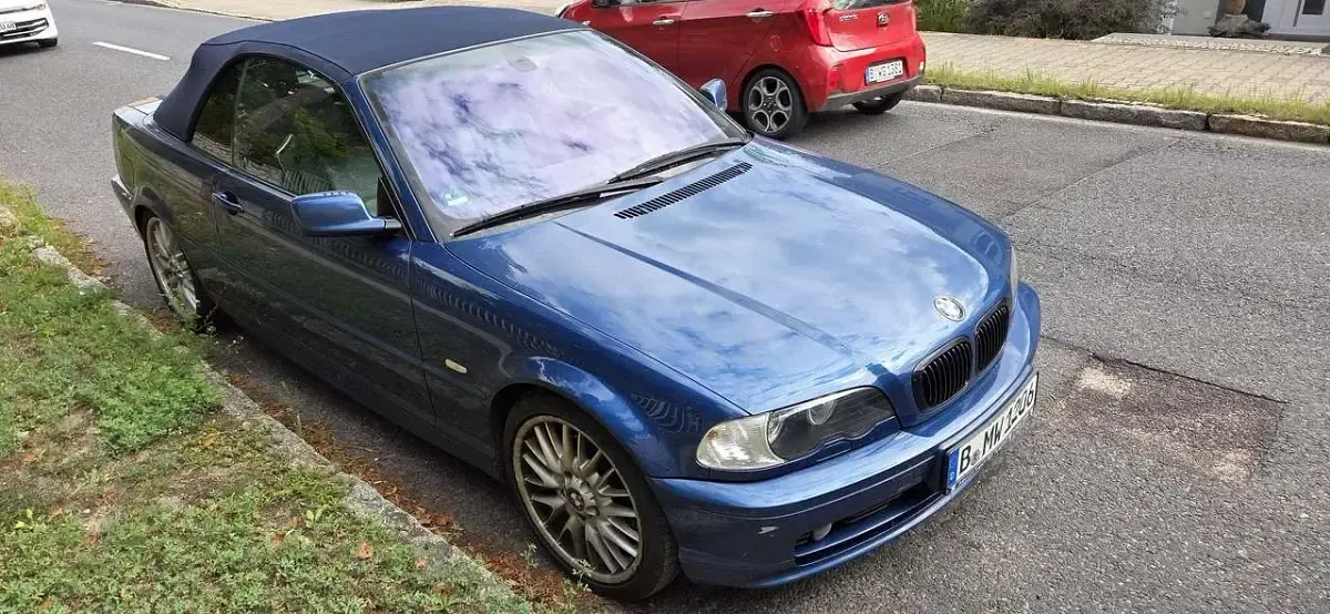 Gebraucht BMW 325 192 PS (141 kW) 2000 Blau Cabrio