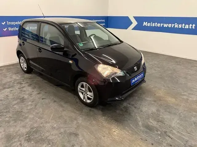 Gebraucht Seat Mii Style 60 PS (44 kW) 2014 Schwarz Kleinwagen