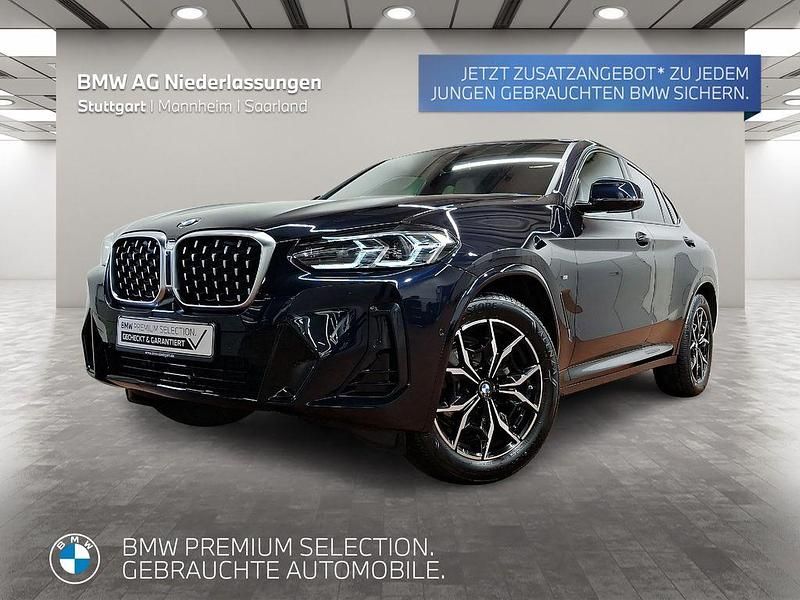 Schwarz Gebraucht 2024 BMW X4 Efficient Dynamics SUV | 50.760 € (Fairer Preis) - Bild 1/3