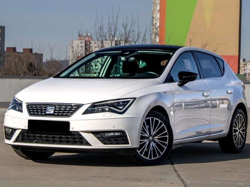 Weiß Gebraucht 2018 Seat Leon Limousine | 16.100 € (Fairer Preis) - Bild 1/4
