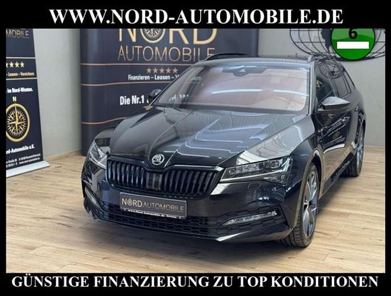 Gebraucht Skoda Superb SportLine 150 PS (110 kW) 2022 Schwarz Kombi
