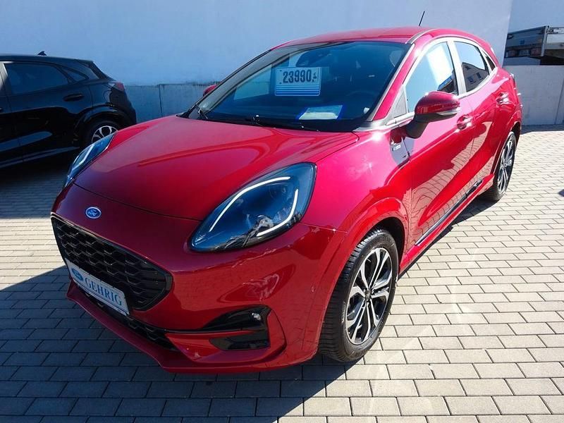 Rot Gebraucht 2024 Ford Puma Gen-E ST-Line SUV | 23.990 € (Fairer Preis) - Bild 1/4