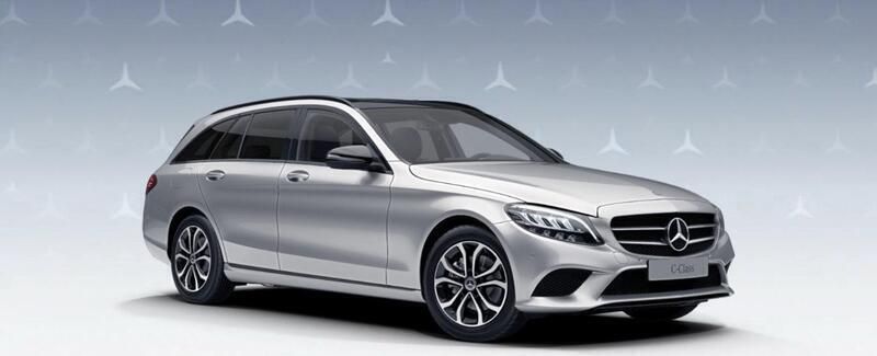 Silber Gebraucht 2019 Mercedes C220 Avantgarde Kombi | 28.450 € - Bild 1/1