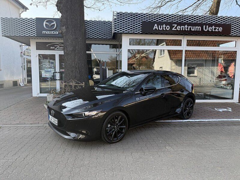 Schwarz Gebraucht 2024 Mazda 3 Homura-Line Limousine | 25.999 € (Superpreis) - Bild 1/4