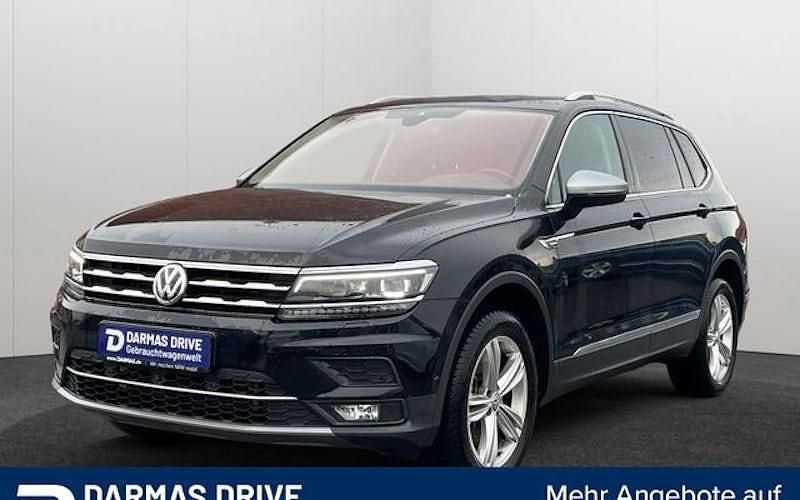 Gebraucht VW Tiguan Allspace Elegance 150 PS (110 kW) 2020 Schwarz SUV