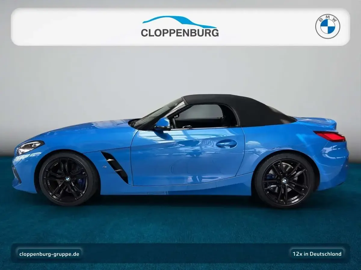 Gebraucht BMW Z4 Performance 197 PS (144 kW) 2022 M misano blau Cabrio