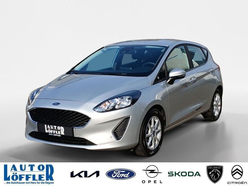 Polarsilber Gebraucht 2021 Ford Fiesta Cool & Connect Kleinwagen | 17.205 € (Fairer Preis) - Bild 1/4