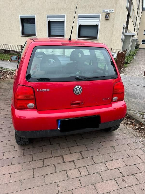 Gebraucht VW Lupo 50 PS (36 kW) 2002 Rot Kleinwagen