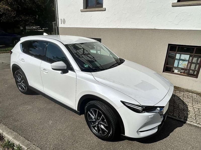 Weiß Gebraucht 2018 Mazda CX-5 Sports-Line SUV | 18.998 € (Fairer Preis) - Bild 1/4