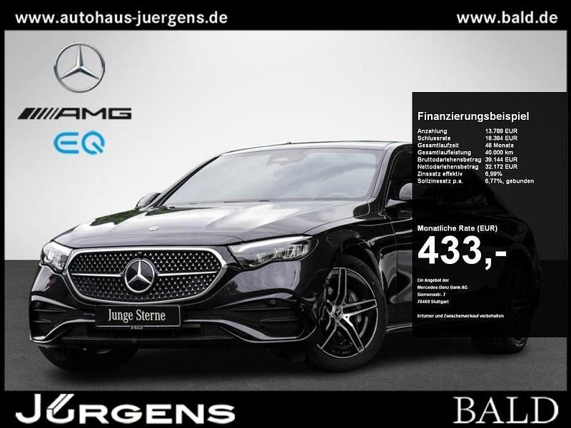 Graphitgrau Gebraucht 2023 Mercedes E200 AMG Limousine | 54.490 € (Teuer) - Bild 1/4