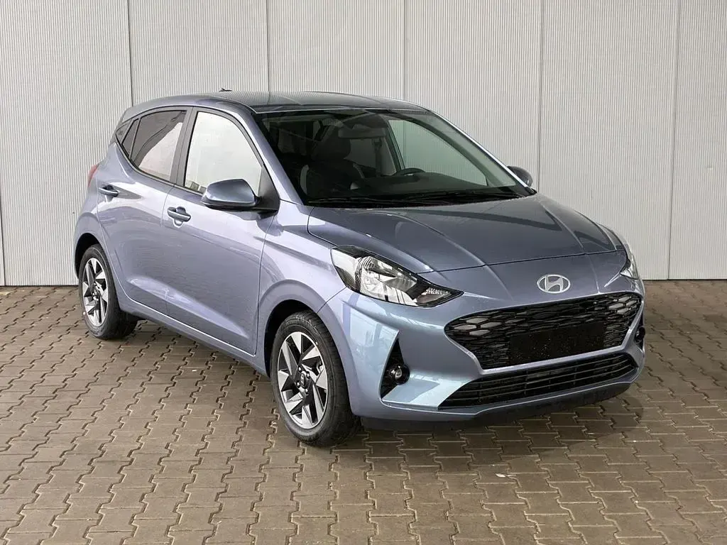 Neu Hyundai i10 Premium 79 PS (58 kW) 2025 Meta blau metallic Kleinwagen