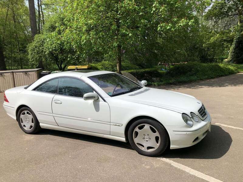Weiß Gebraucht 2001 Mercedes CL600 Coupé | 26.500 € - Bild 1/4
