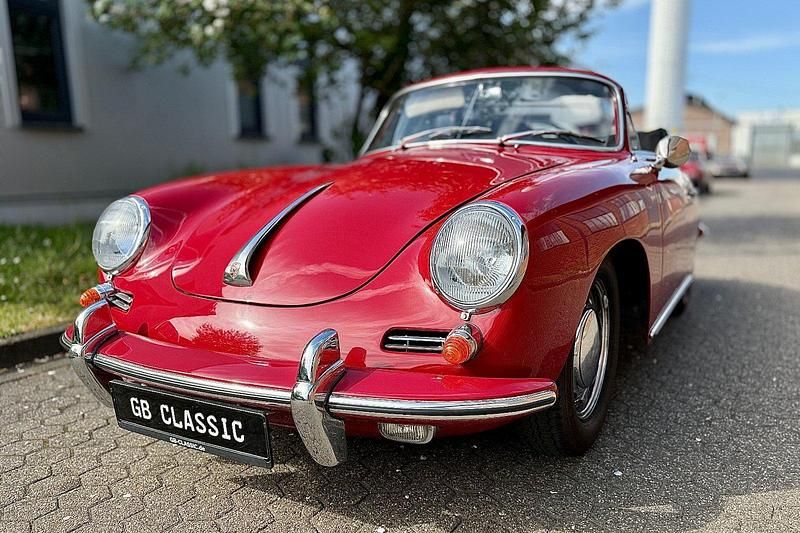 Second-hand Porsche 356 95 CP (69 kW) 1964 Roșu Cabrio