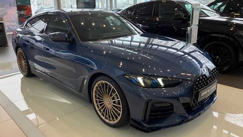 Blau Neu 2025 Alpina B4 Limousine | 114.990 € (Guter Preis) - Bild 1/4