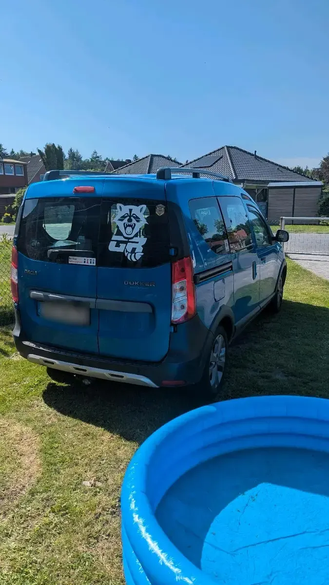 Gebraucht Dacia Dokker Stepway 115 PS (84 kW) 2015 Blau Van / Kleinbus