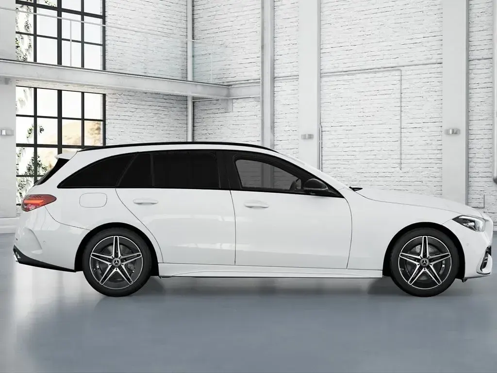 Gebraucht Mercedes C300e Advanced 313 PS (230 kW) 2023 Unilack polarweiß Kombi