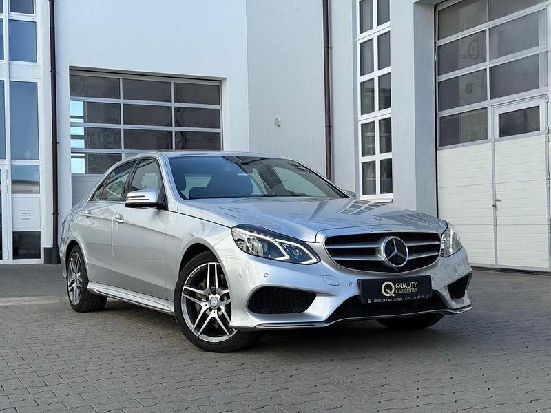 Silber Gebraucht 2014 Mercedes E400 AMG Limousine | 30.950 € (Etwas zu teuer) - Bild 1/4