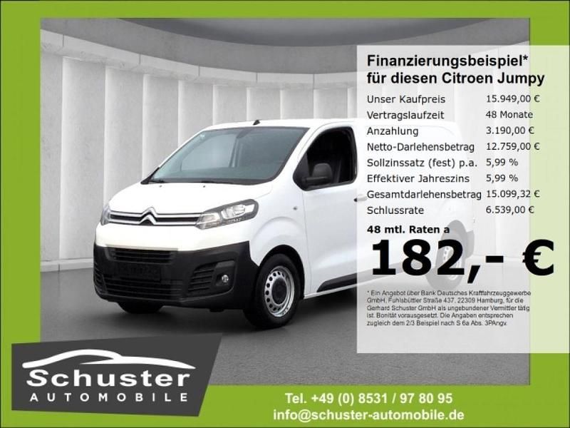 Gebraucht Citroën Jumpy 102 PS (75 kW) 2021 Lack weiss banquise/typ aussenverkleidun Van / Kleinbus