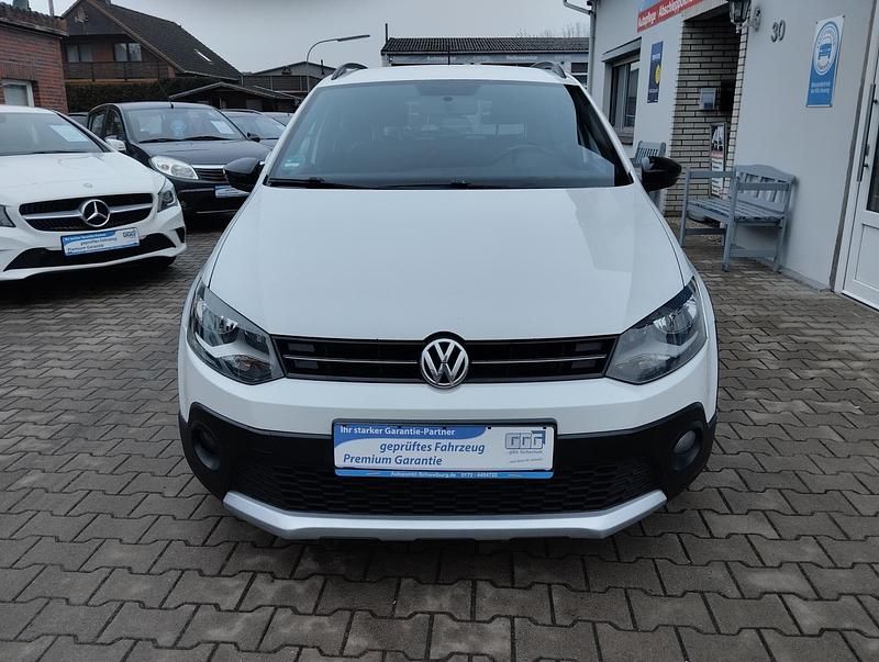 Gebraucht VW Polo Cross 105 PS (77 kW) 2014 Weiß Kleinwagen