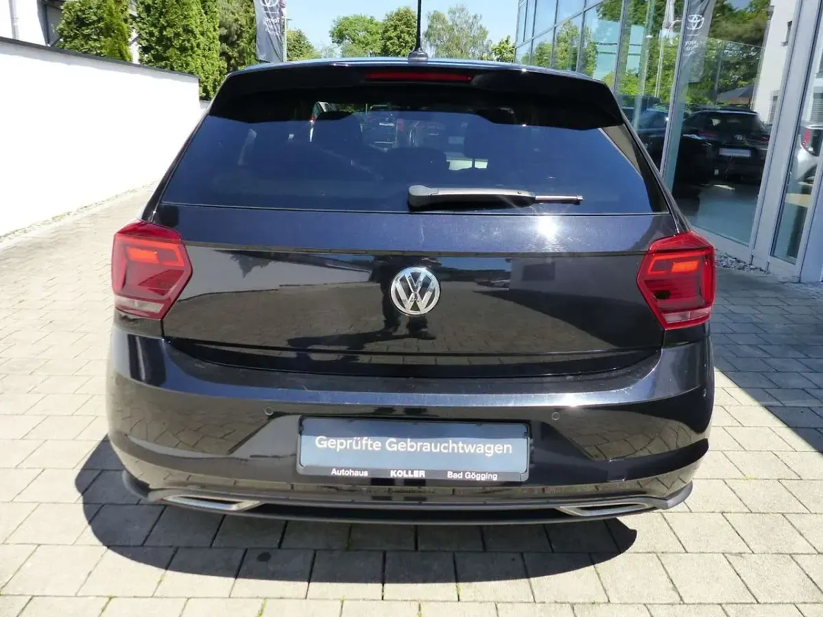Usata VW Polo Highline 116 CV (85 kW) 2018 Nero Utilitaria