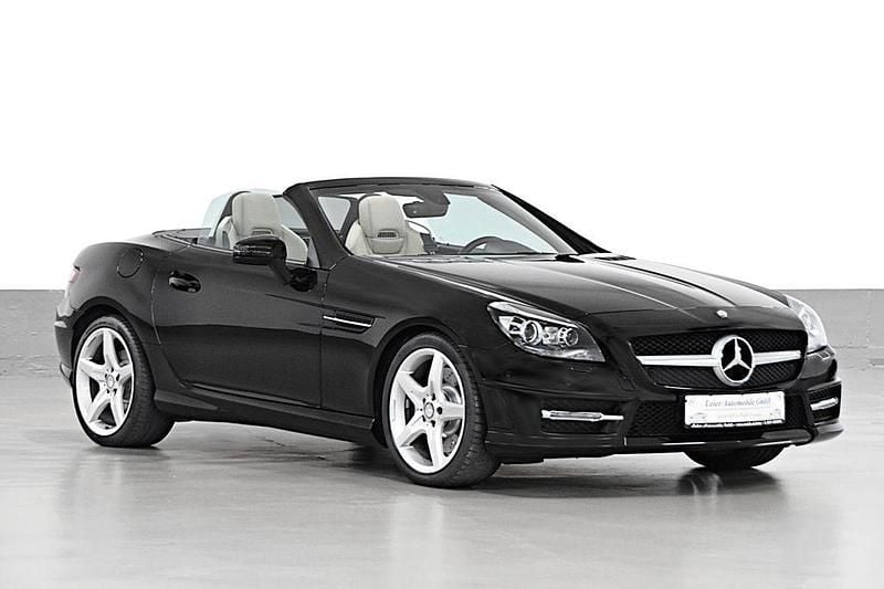 Schwarz Gebraucht 2014 Mercedes SLK200 Sport Cabrio | 22.990 € (Fairer Preis) - Bild 1/4