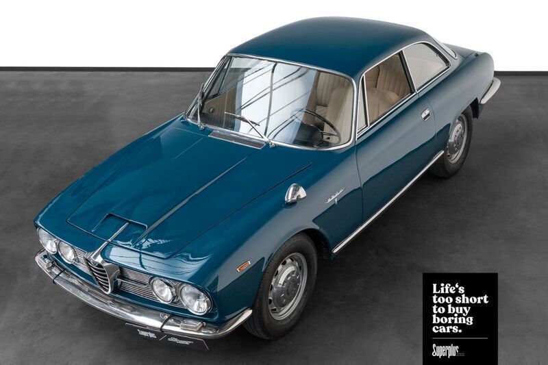 Blau Gebraucht 1967 Alfa Romeo 2600 Sprint | 57.900 € - Bild 1/4