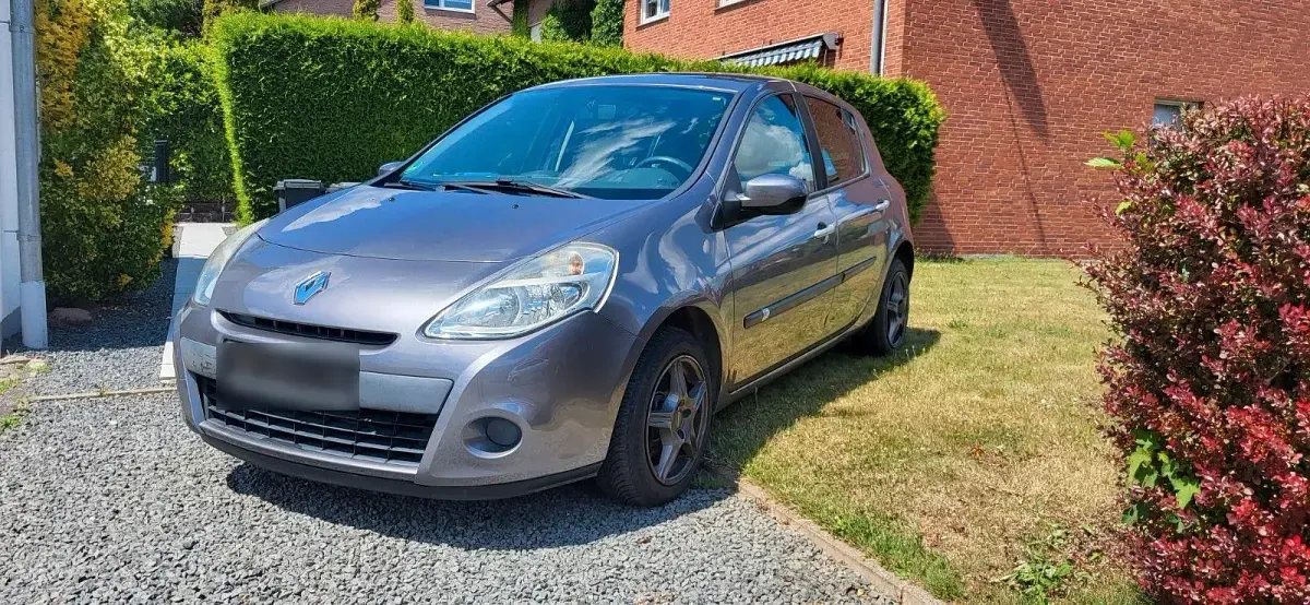 Gebraucht Renault Clio 75 PS (55 kW) 2010 Grau Kleinwagen