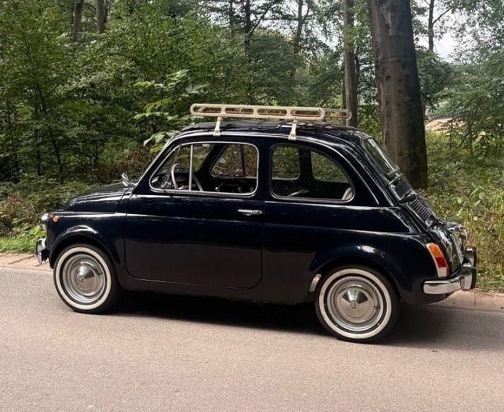 Blau Gebraucht 1968 Fiat 500 Cabrio | 11.990 € - Bild 1/4