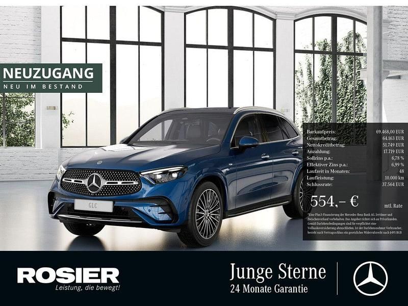 Blau Gebraucht 2025 Mercedes GLC400d Premium SUV | 69.468 € (Etwas zu teuer) - Bild 1/3