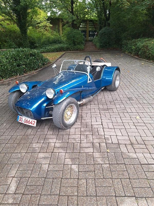 Blau Gebraucht 1969 Lotus Super Seven Cabrio | 27.500 € - Bild 1/4