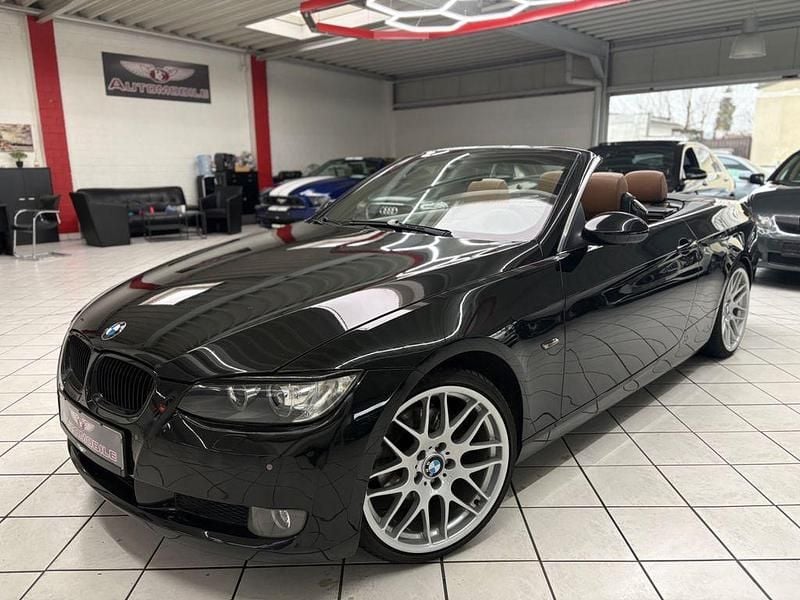 Schwarz Gebraucht 2007 BMW 320 Cabriolet Sport Line Cabrio | 7.770 € (Guter Preis) - Bild 1/4
