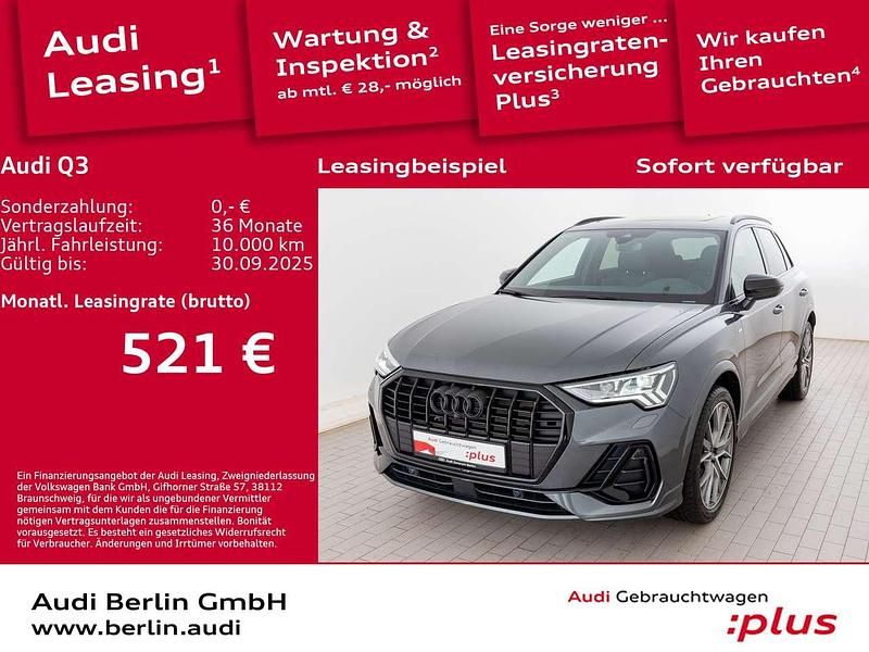 Daytonagrau perleffekt Gebraucht 2024 Audi Q3 S-Line SUV | 49.400 € - Bild 1/3