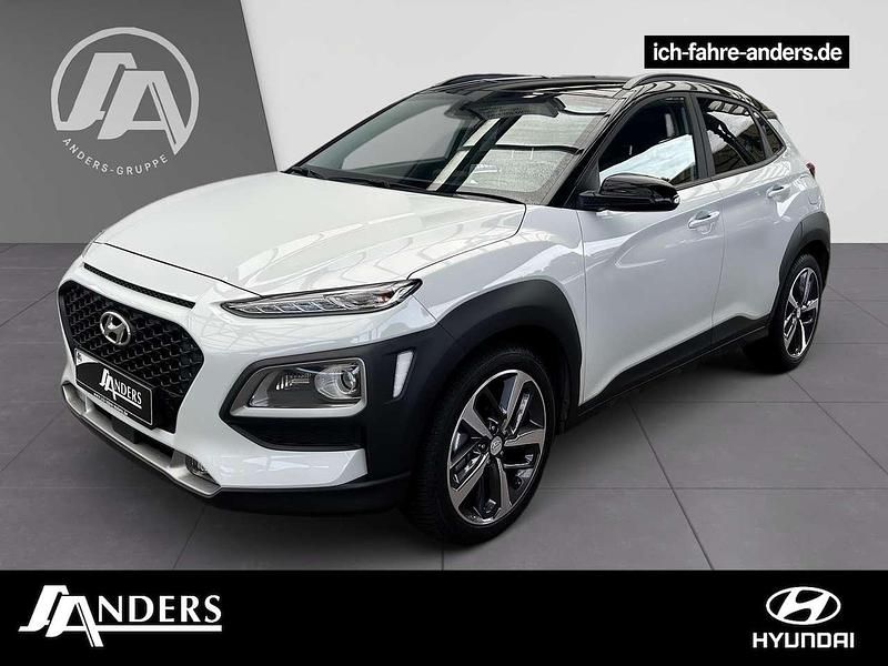 Weiss Gebraucht 2020 Hyundai Kona Style SUV | 20.794 € (Fairer Preis) - Bild 1/3