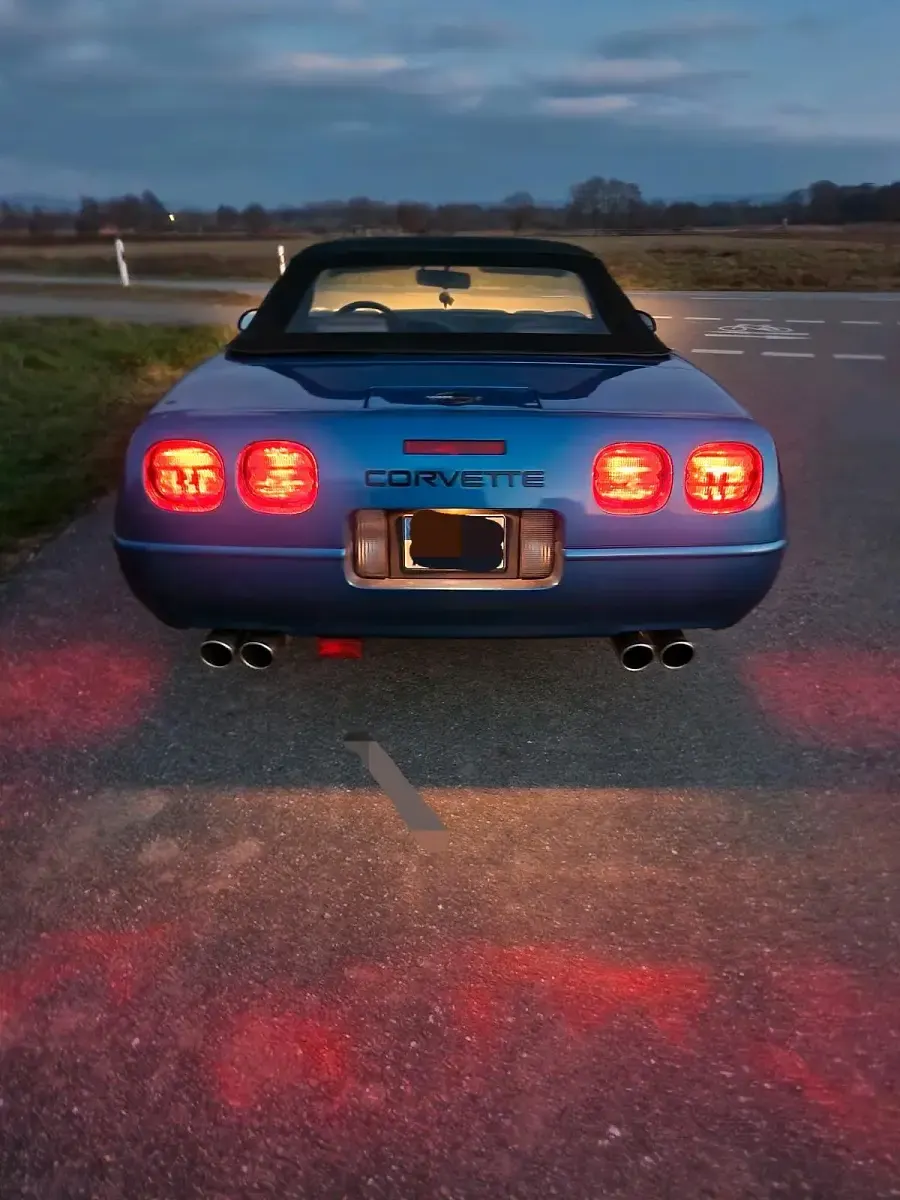 Gebraucht Corvette C4 305 PS (224 kW) 1992 Blau Cabrio