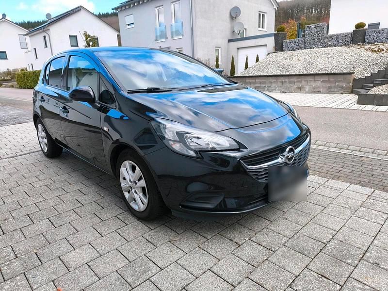 Gebraucht Opel Corsa 90 PS (66 kW) 2017 Schwarz Kleinwagen