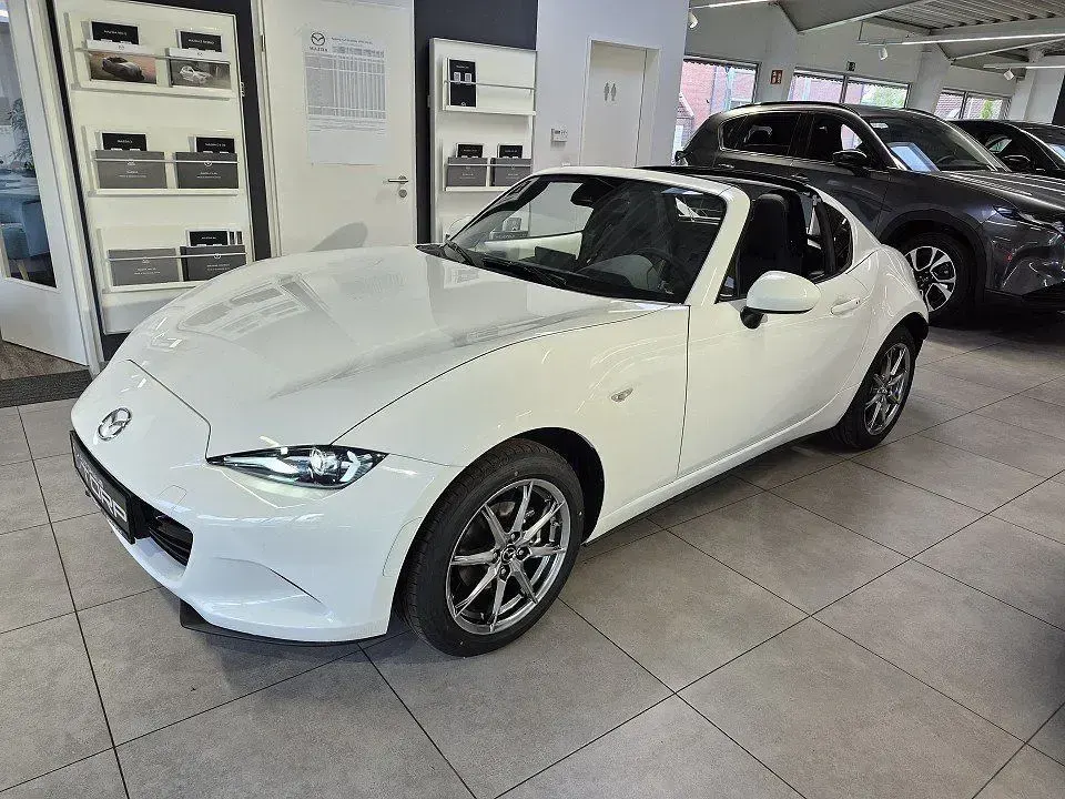 Ny Mazda MX5 Exclusive 132 HK (97 kW) 2026 Hvid Cabriolet